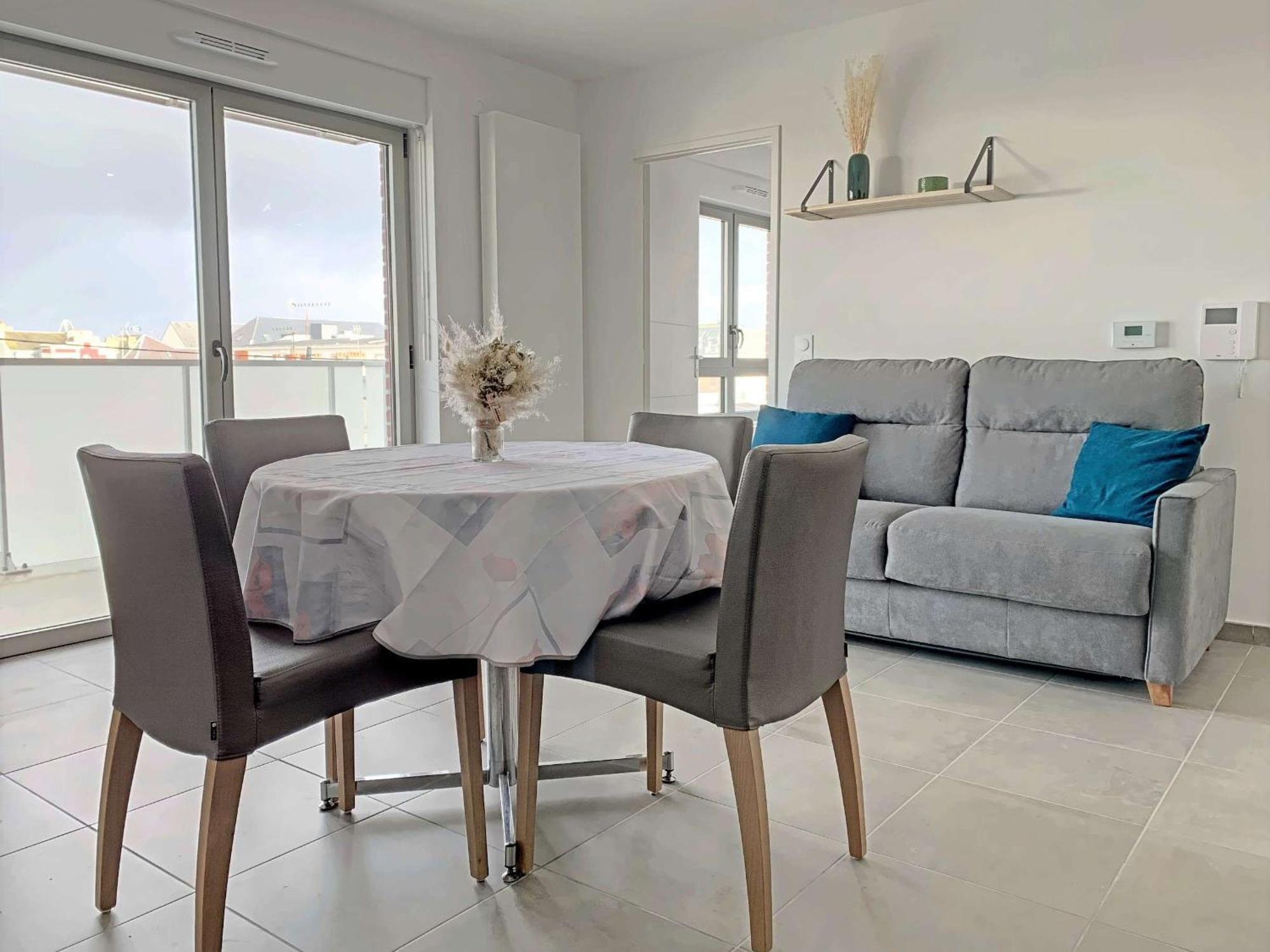 Superbe T2 A Berck-Plage - Balcon, Parking Prive Et Acces Plage - Fr-1-646-36 Bagian luar foto
